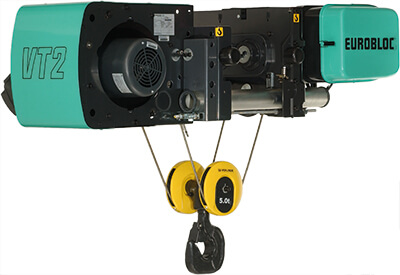 EUROBLOC VT Электрические канатные тали грузоподъемностью от 800 до 80000 кг