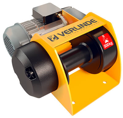 MR Однофазная электрическая лебедка для грузов от 150 до 500 кг